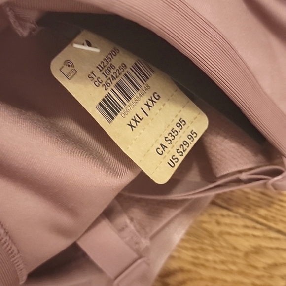 NWT Pink Sports Bra XXL - Picture 3 of 3